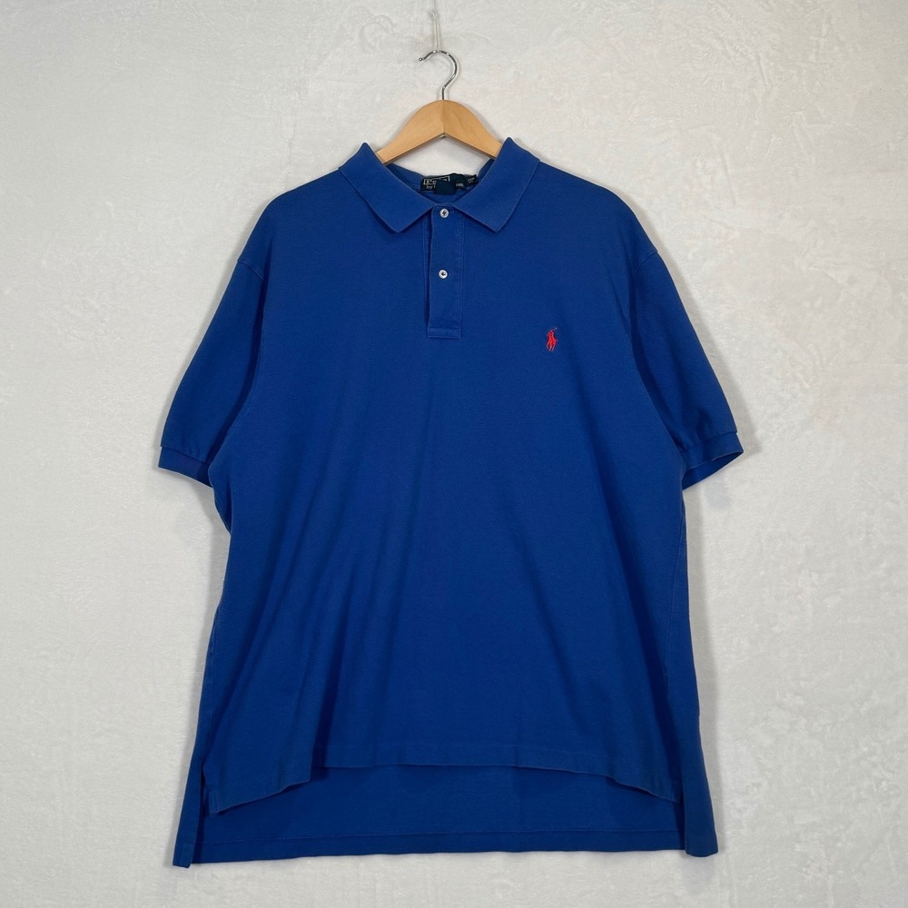Polo Ralph Lauren Blue Short Sleeve Polo Shirt 2XB